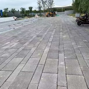 云南仿古石铺装效果