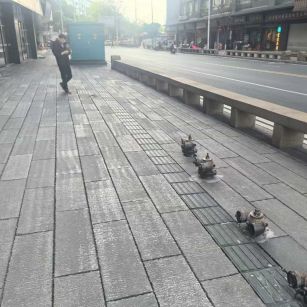 云南仿古石铺装效果