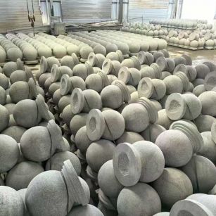 云南石材挡车球