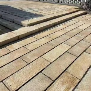 云南仿古石铺装效果