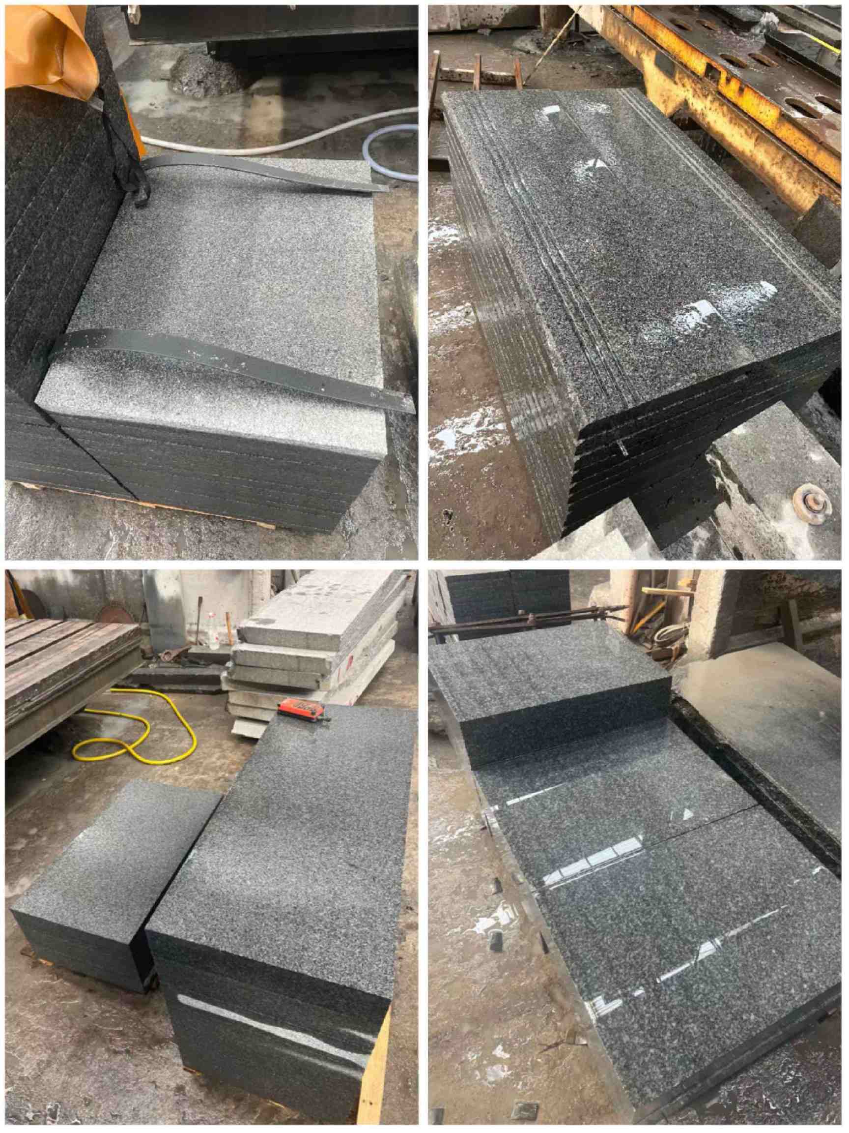 云南 芝麻黑地铺石材