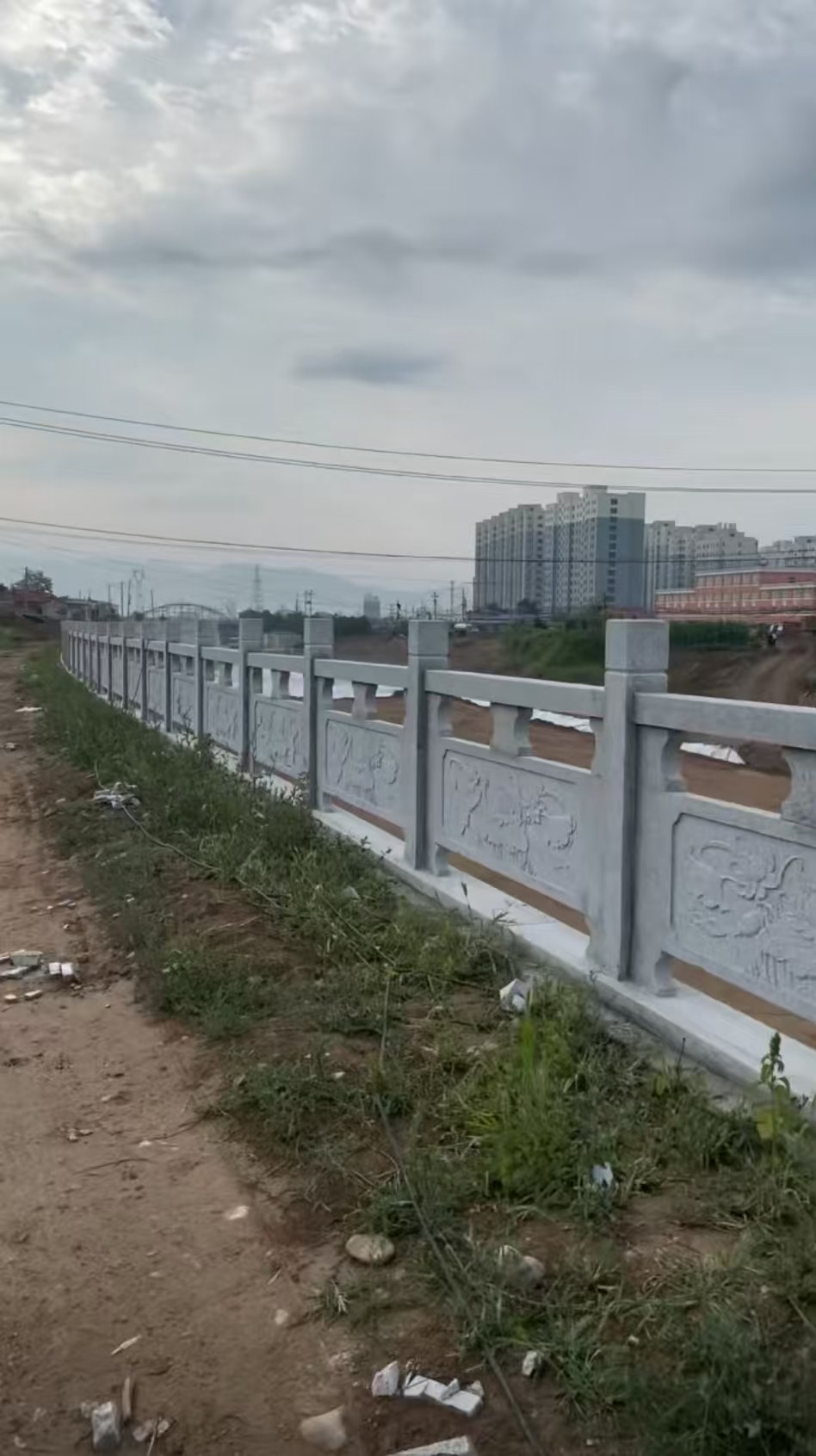 云南 石材河道栏杆