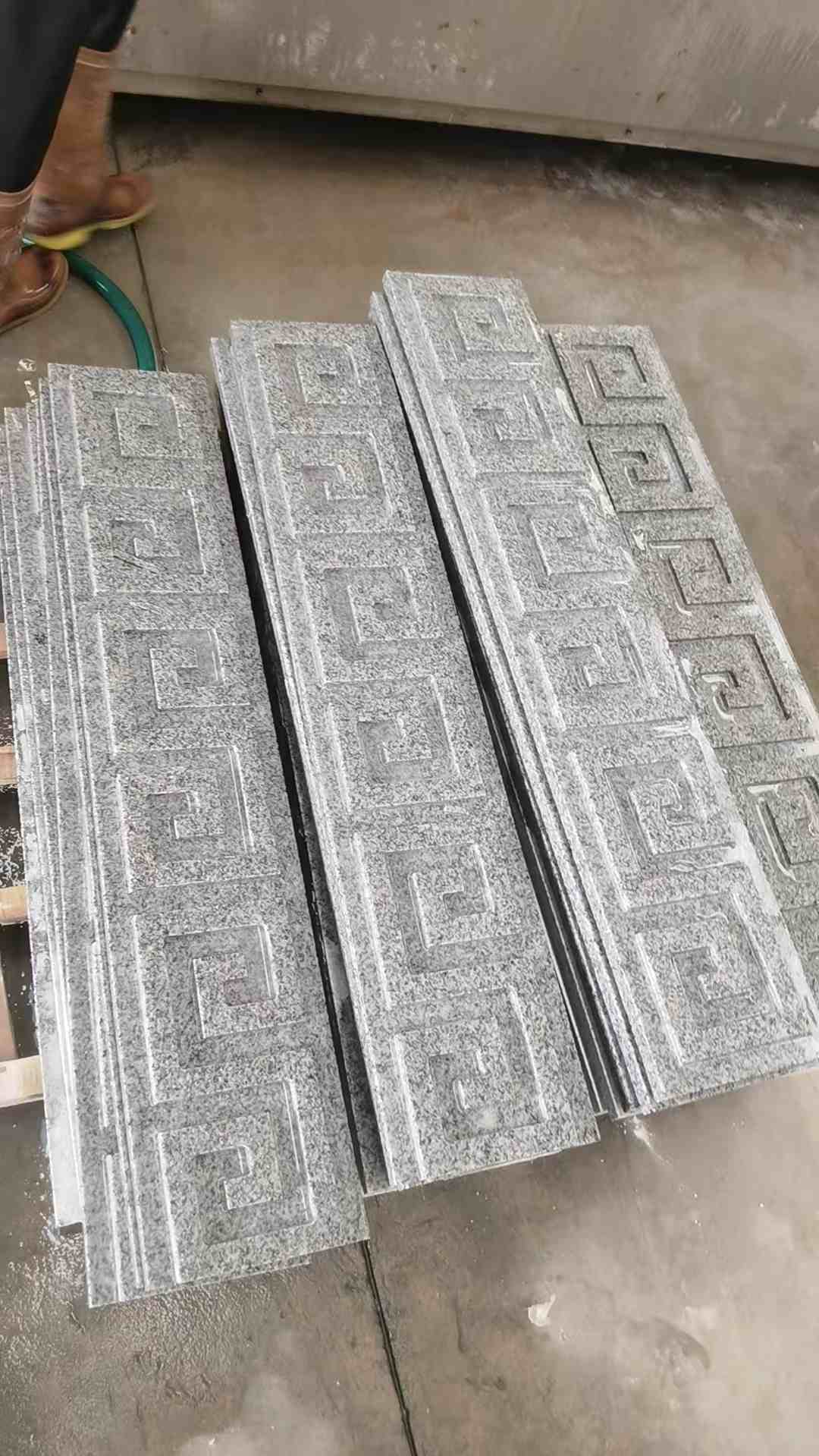 云南 别墅回纹线条，雕刻