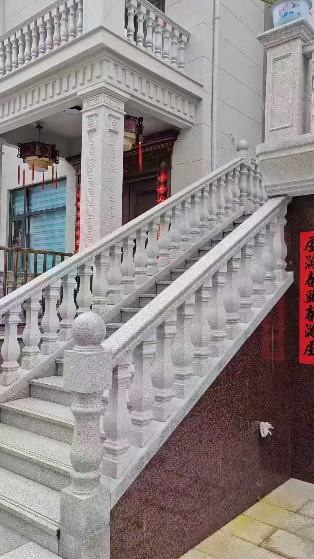 云南 天然石材 阳台庭院护栏、栏杆
